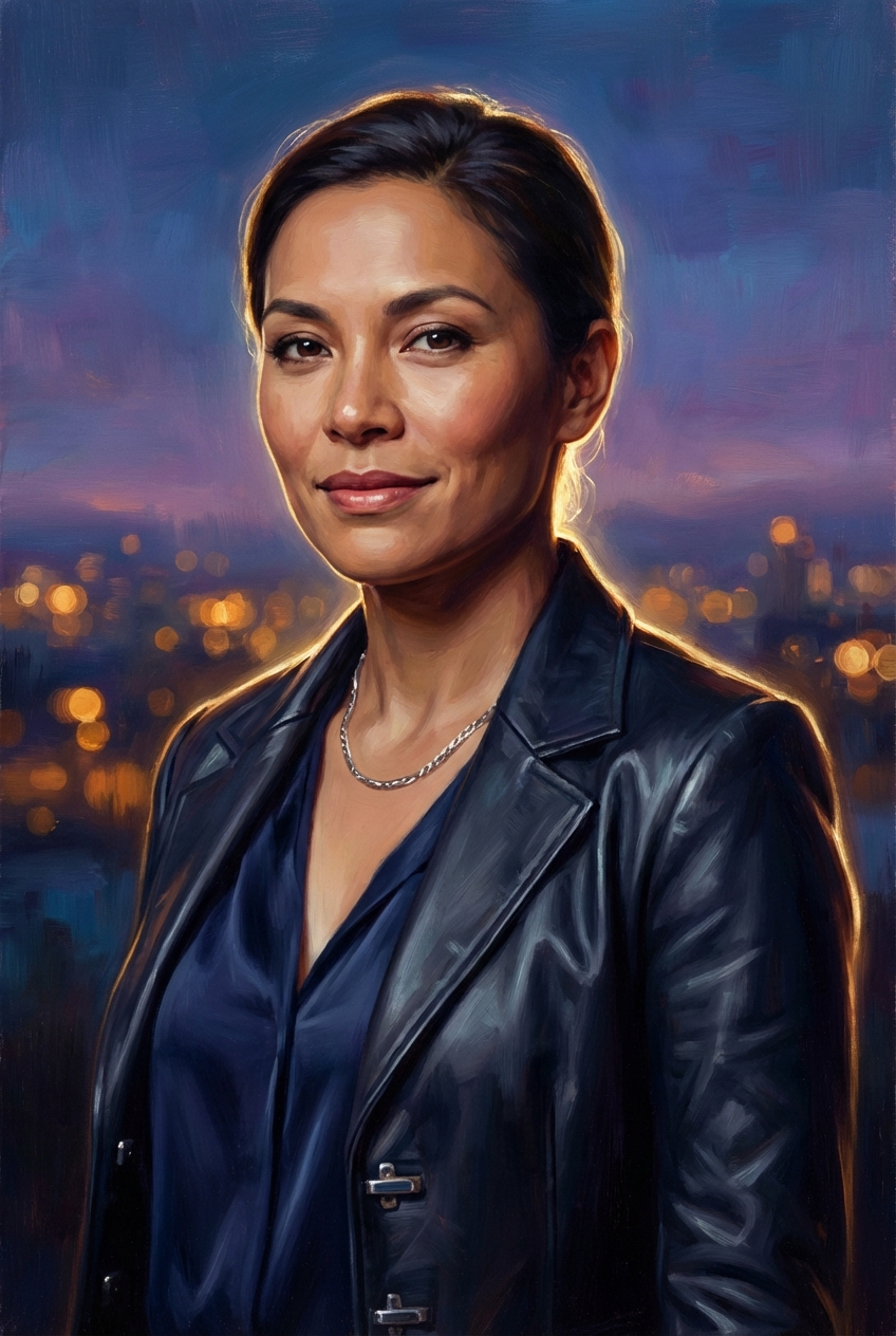 Heroic Elegance Portrait for Him - Personalized Canvas