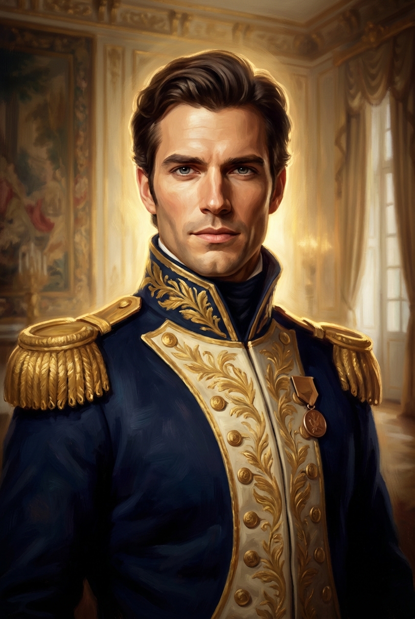 Custom Pet Portrait - Majestic Commander