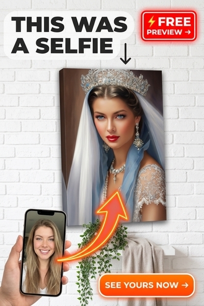 Royal Custom Portrait - Personalized Canvas | Premium Canvas Portraits