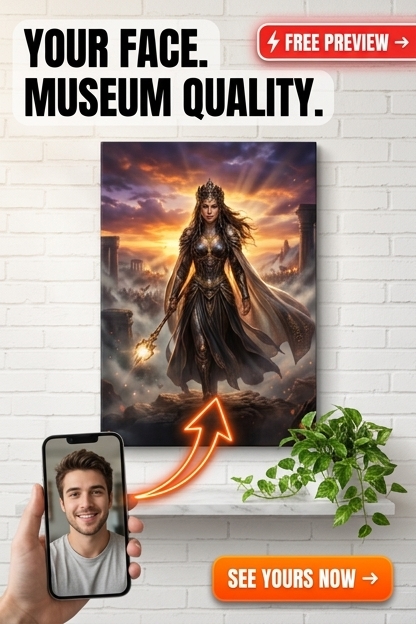 Guerrier Mystique : Portrait Voile de la Valkyrie