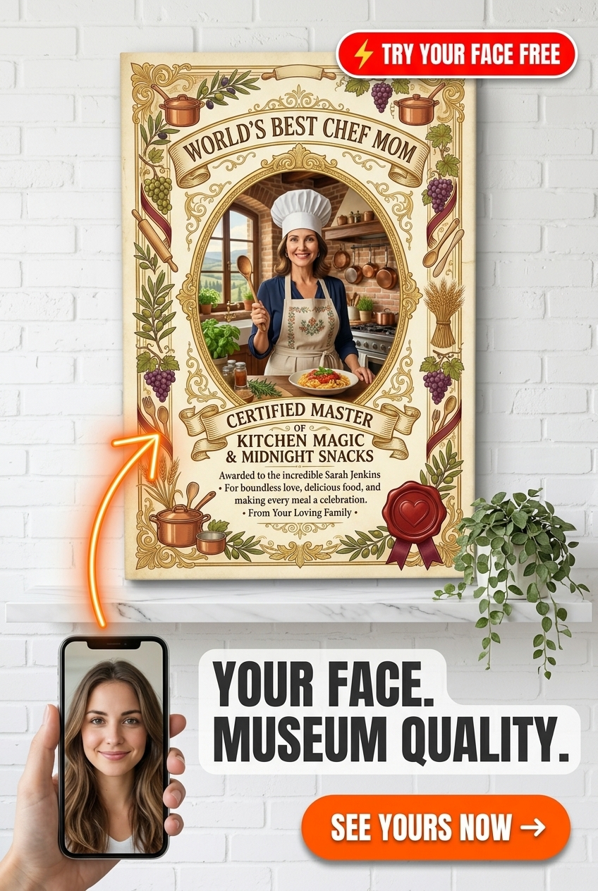 Best Chef Mom Certificate | Funny Personalized Mother's Day Gift
