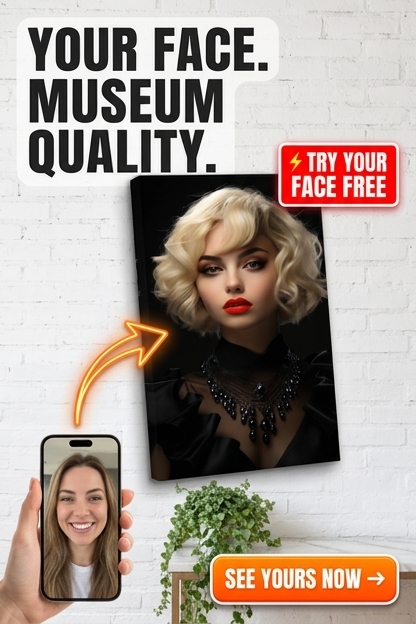 Custom Baroque Woman Portrait — Whimsical AI Art from Photo