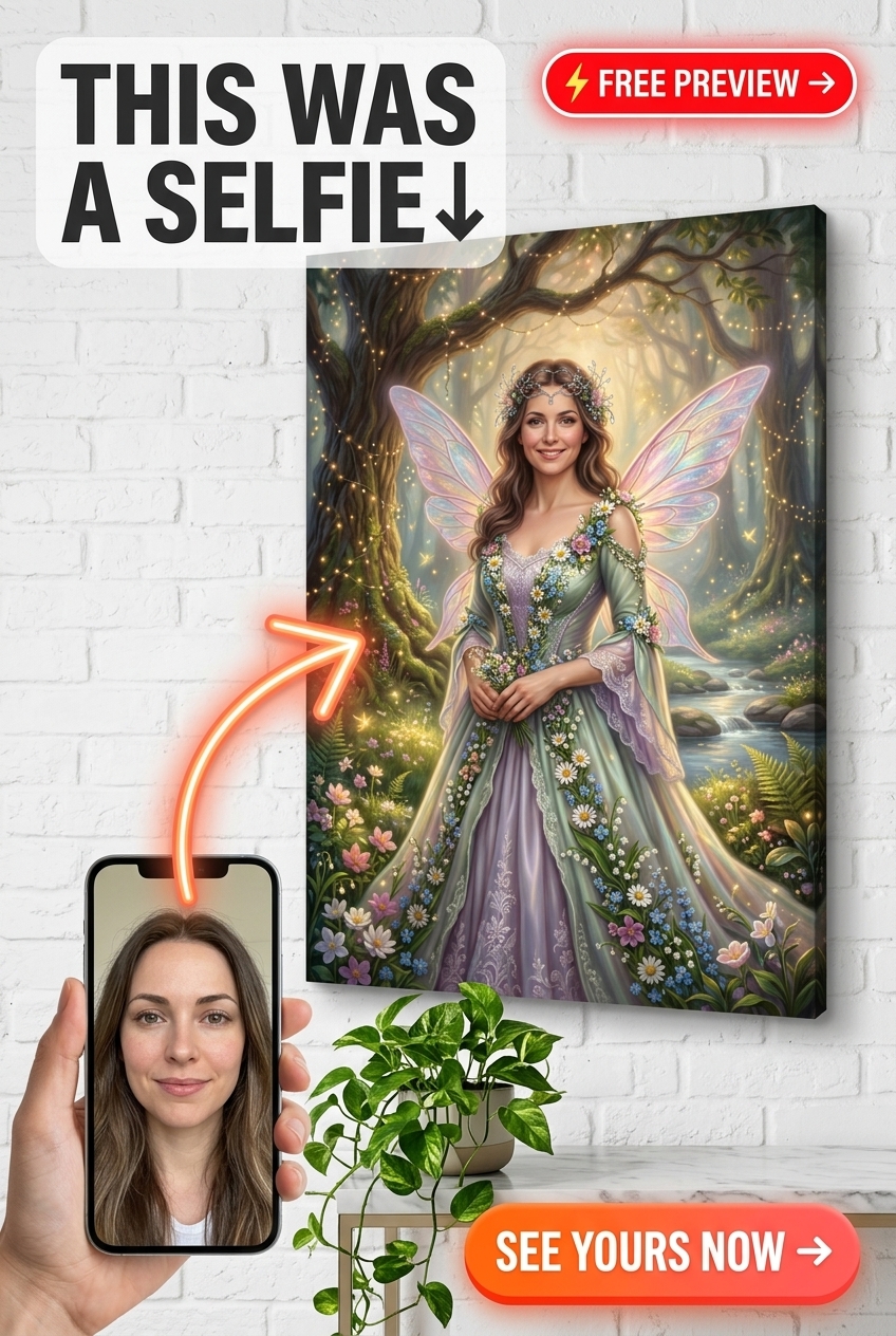 Le Portrait Mère du Jardin des Fées