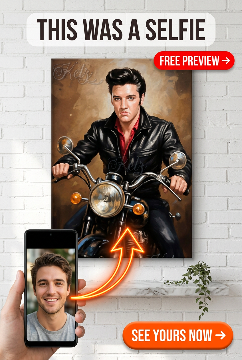 Rock & Roll Musician Custom Portrait from Photo | Personalized For Him Gift - Best Personalized Gifts for Husband, Boyfriend & Dad — Unique Custom Portraits - PortraitGift