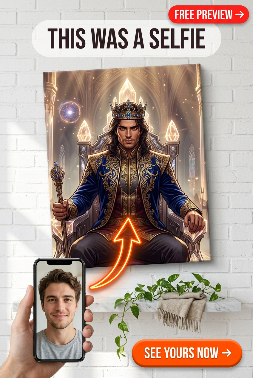 Epicki Portret Renesansowy Futurystyczny