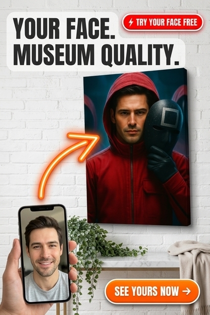 Superhero-Inspired Custom Portrait from Photo | Personalized Gift for Him