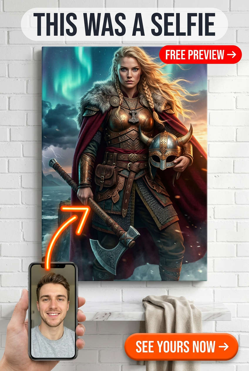 Legendarisch Viking Portret