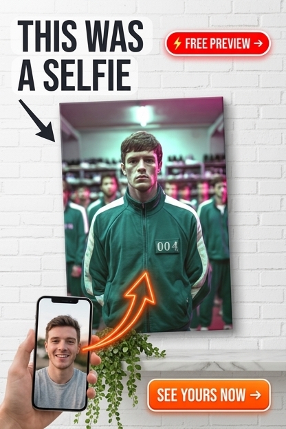 Retrato Atlético Retro Personalizado desde Foto | Regalo Personalizado para Él
