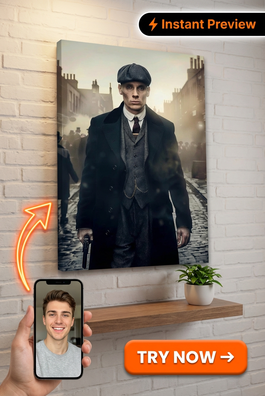 Vintage 1920s Style Custom Portrait - Personalized Gift | Premium Canvas Portraits