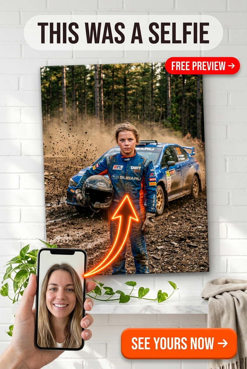Rally Racing Pro spersonalizowany portret
