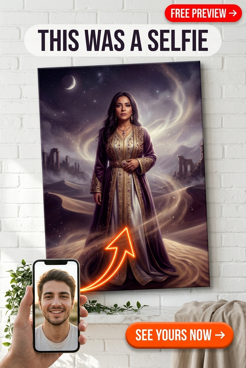 Retrato del Cantante Marroquí: Serenata del Desierto