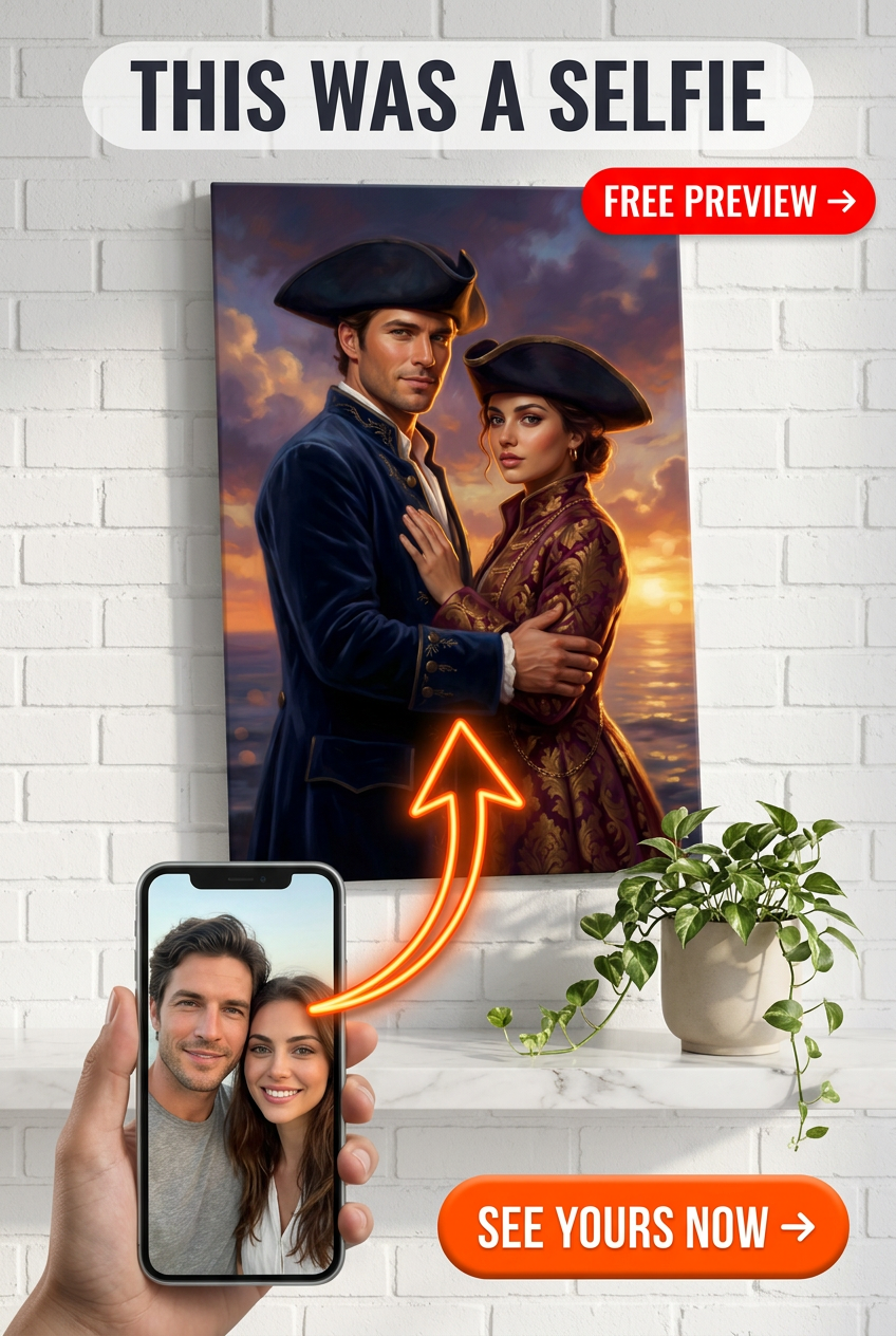 Episch Avontuur Piraten Duo Portret