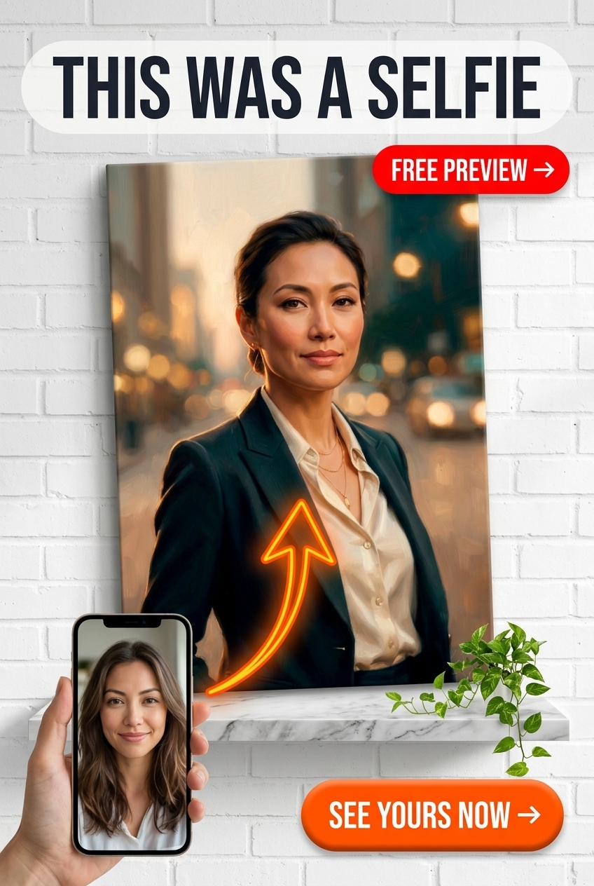 Elegância Atemporal: Retrato Personalizado para Ele