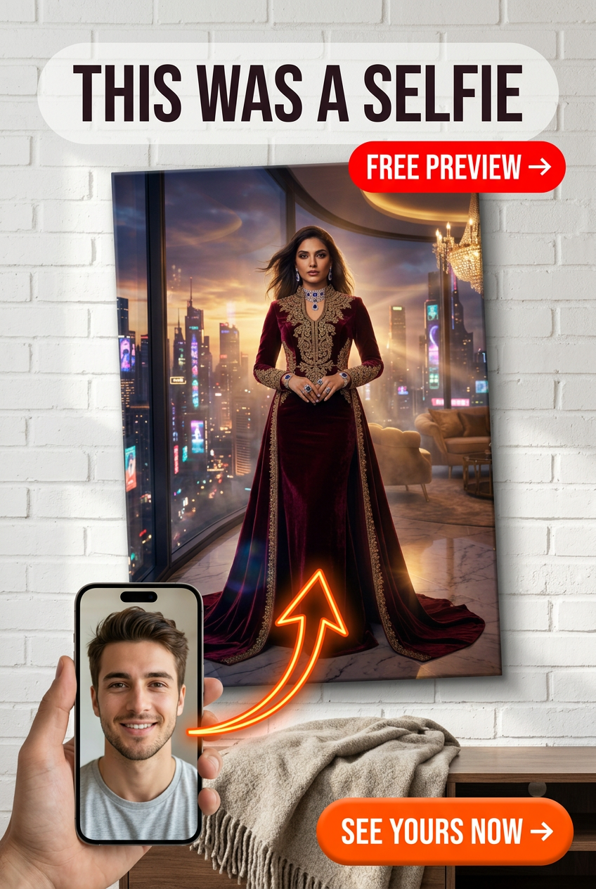 Retrato Personalizado Glamour Reign de una Persona