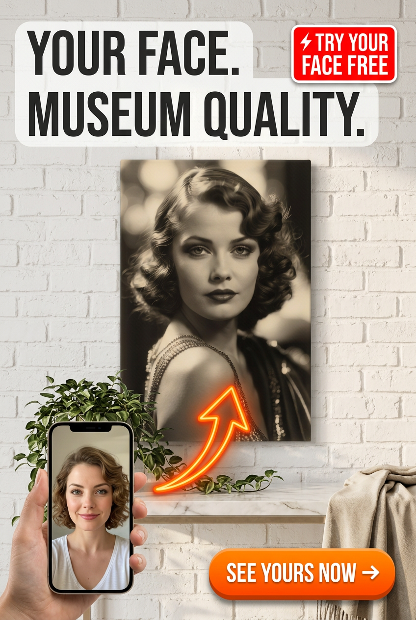 Custom Royal Woman Portrait — Regal Canvas from Photo