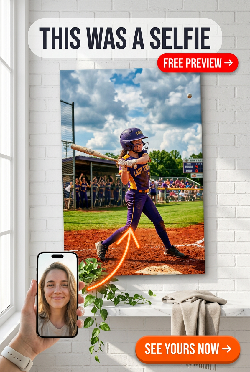 Portret Dziecięcy Mocarza Softballowego