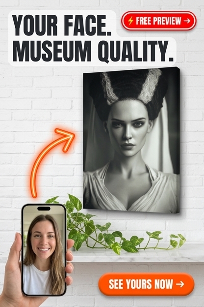 Vintage-Inspired Custom Portrait from Photo | Personalized Gift for Her