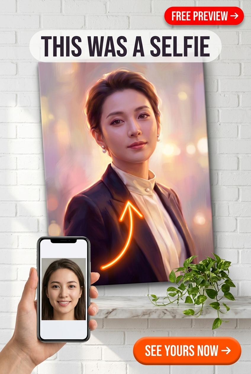 Custom Impressionist Portrait for Her — Museum Canvas Art