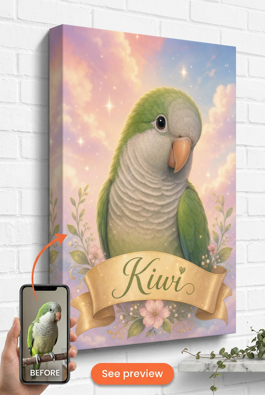 Custom Disney Cat Portrait — Whimsical Pet Art from Photo