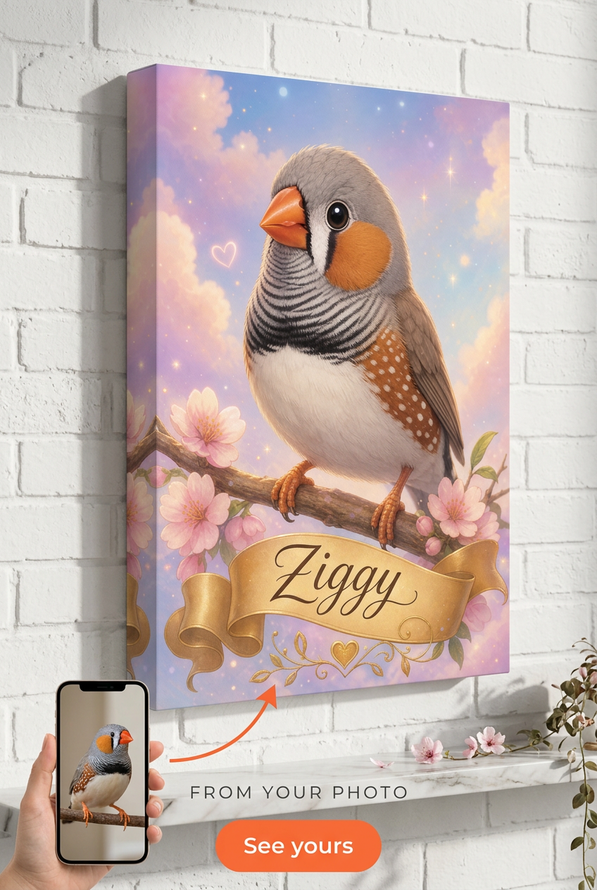 Custom Disney Cat Portrait — Whimsical Pet Canvas from Photo