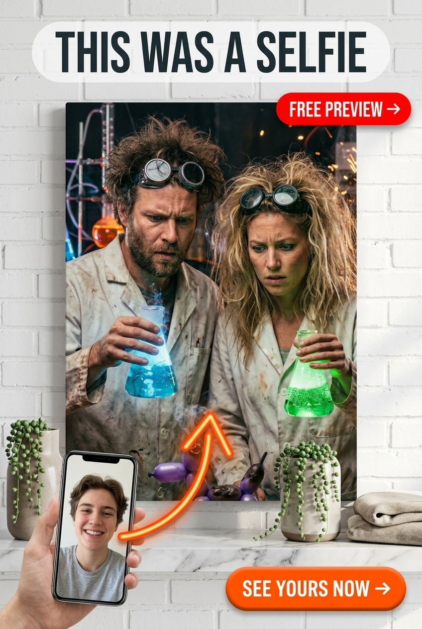 Retrato Personalizado Mad Lab Experiments
