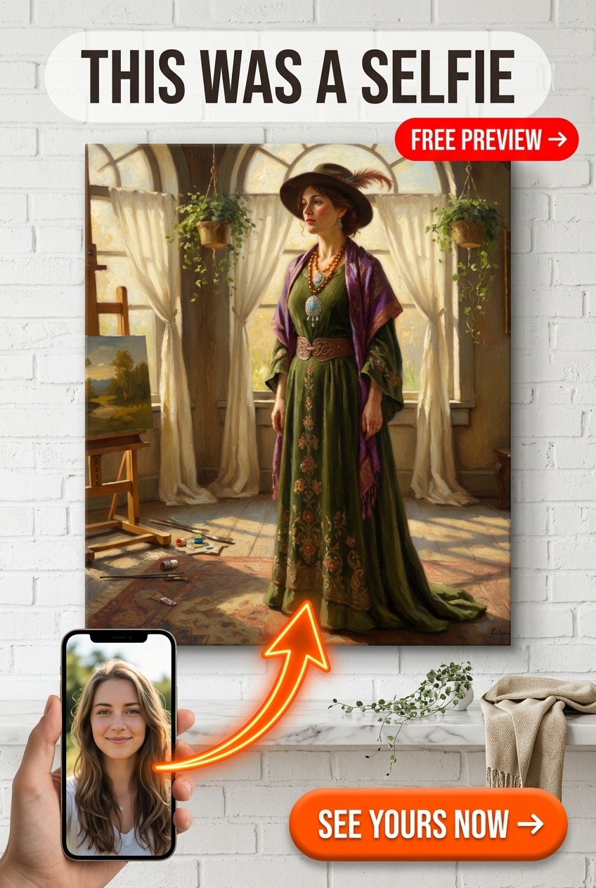 Bohemian Eleganz Porträt - Für Ihn