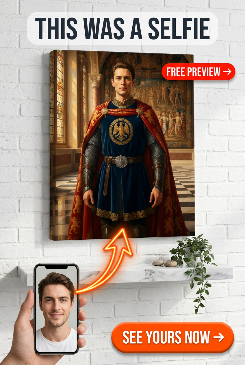 Majestueus Renaissance Superheldenportret