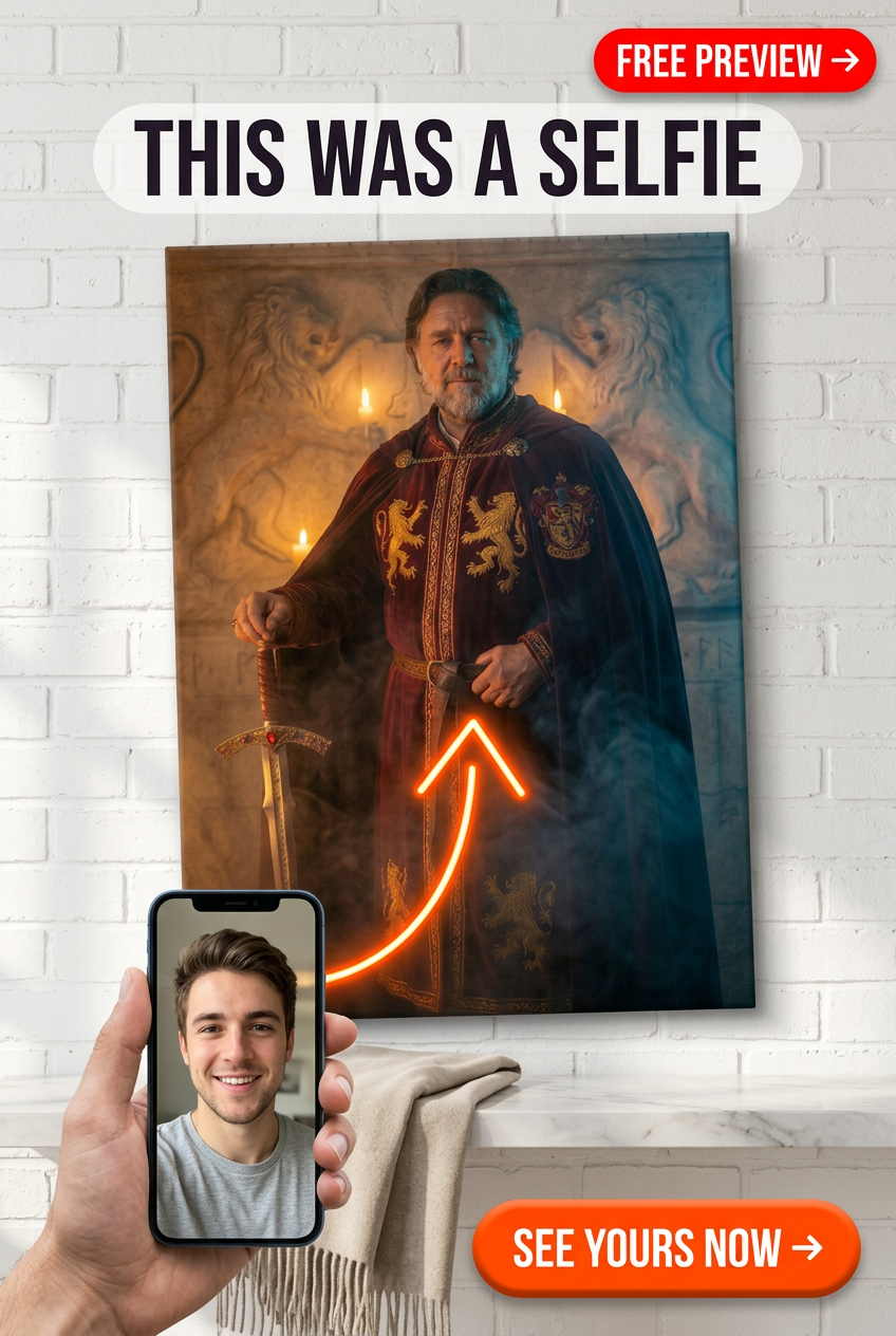 Royal Custom Portrait - Personalized Gift | Premium Canvas Portraits