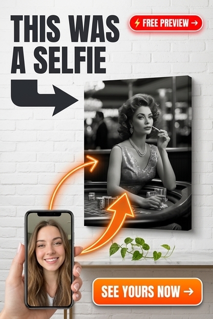 Retrato Personalizado de Glamour Vintage | Regalo Perfecto para Ella