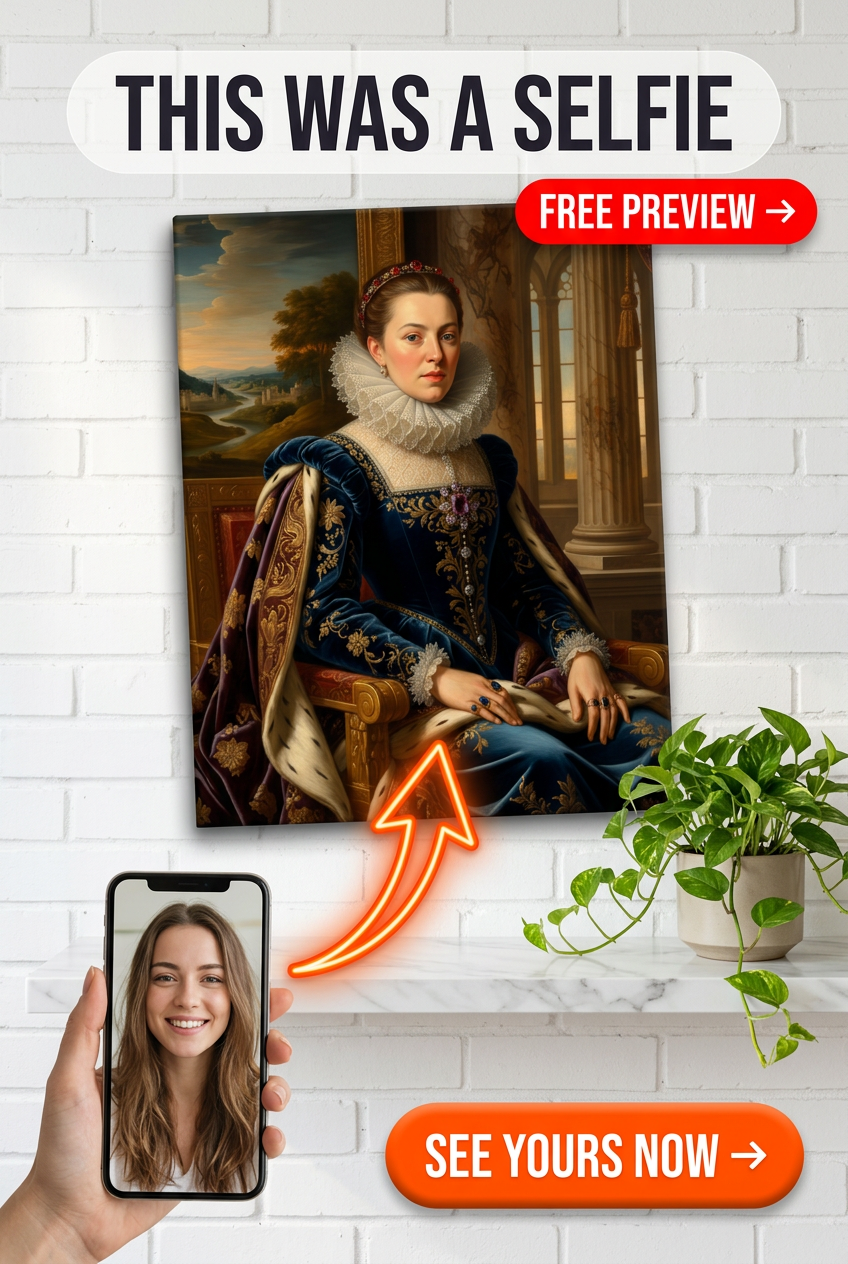 Majestad Real: Retrato Renacentista de una Persona