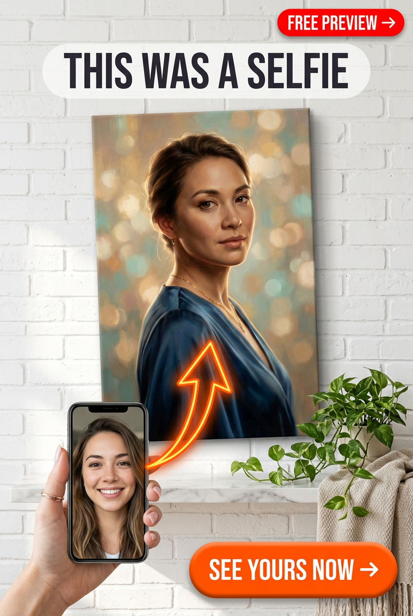 Custom Renaissance Woman Portrait — Serene Canvas Art