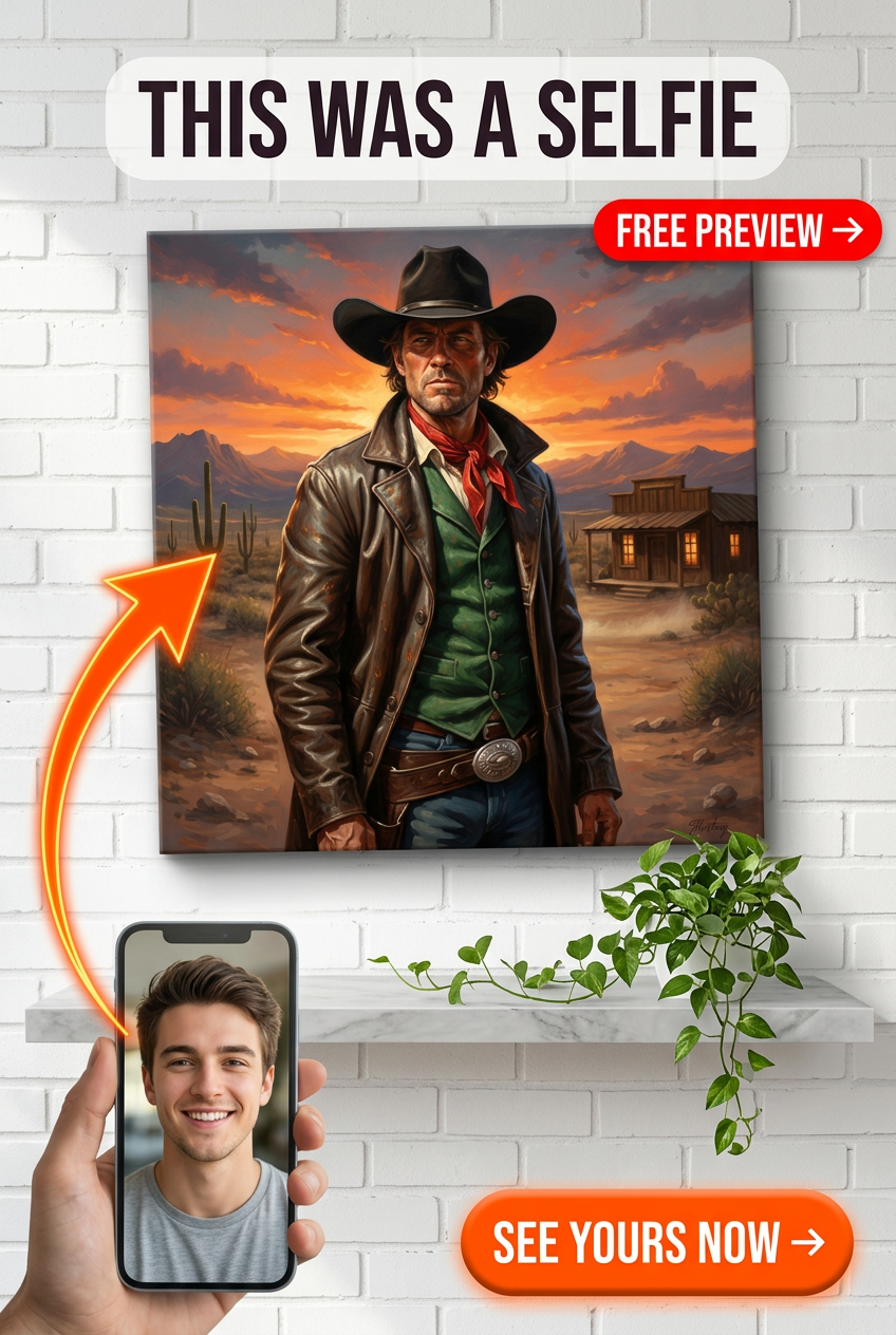 Legendary Outlaw Legacy Portrait - Custom Art