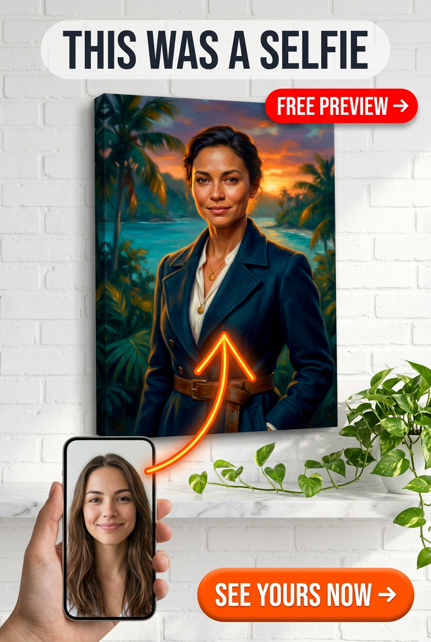 Tropikalny Portret na Zamówienie - Bohater
