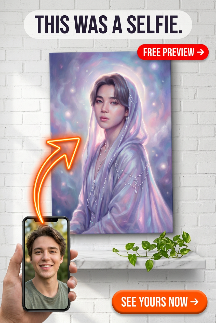 Custom Fantasy Portrait for Man — Whimsical AI Art from Photo