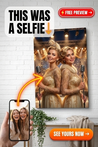 {
  "description": "A beautiful portrait featuring two women in elegant, Royal-s - Affordable Personalized Gifts That Look Expensive (2026) - PortraitGift