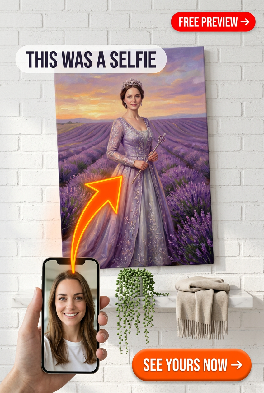 Il Ritratto della Regina della Lavanda