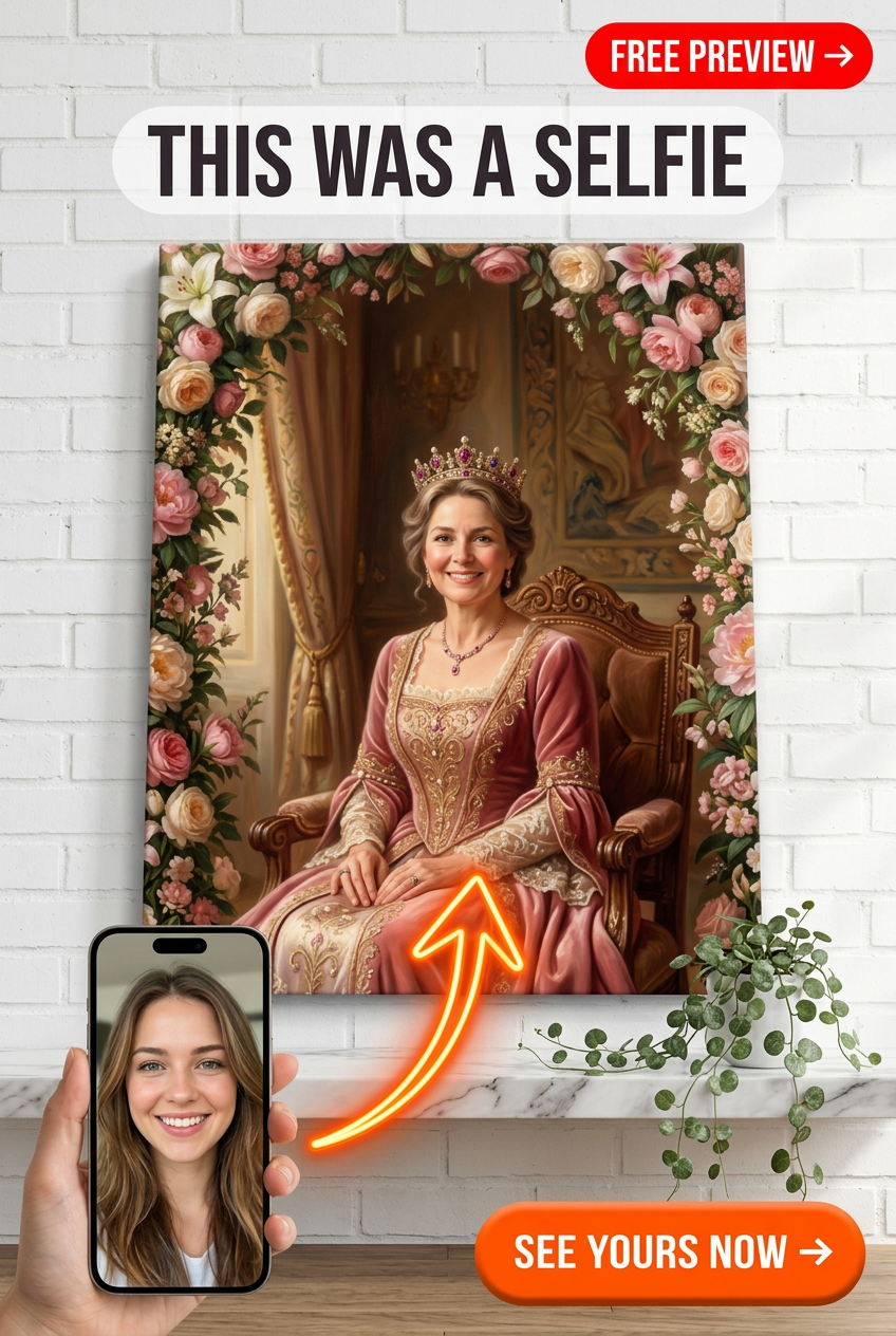 El Retrato Reina del Ramo Eterno