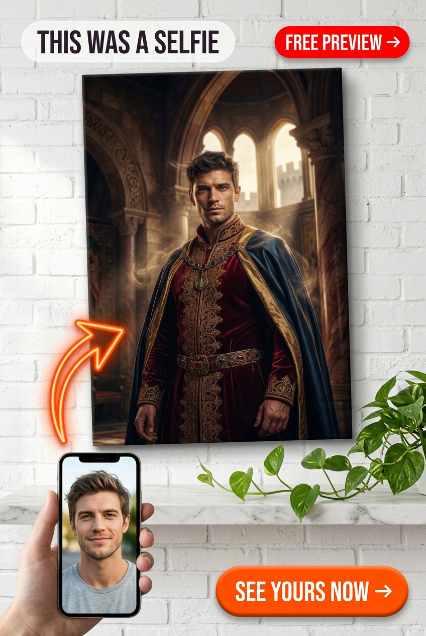 Episches Renaissance-Porträt für Ihn