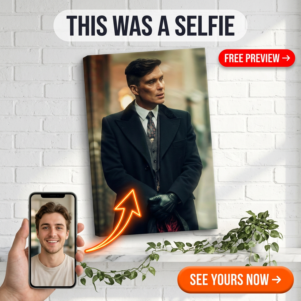 Custom Victorian Single-Man Portrait — Museum Canvas Art