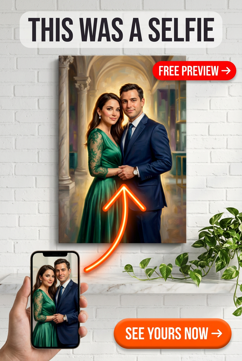 Royal Couple Portrait: Regal Romance for Couples