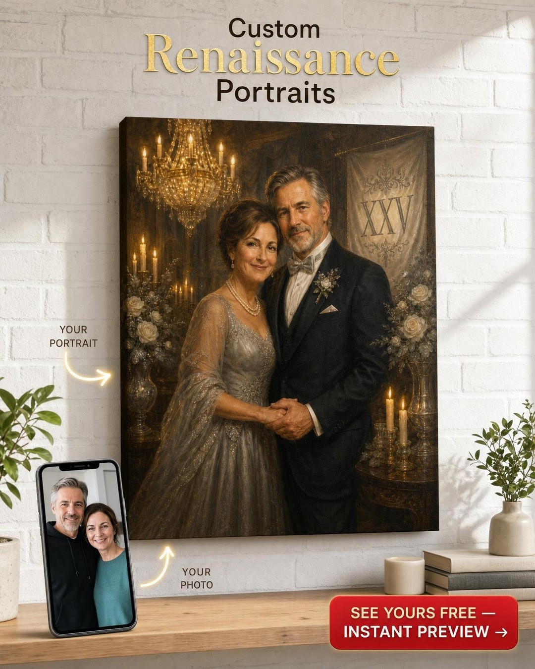 Anniversary Portrait - Capture Romance