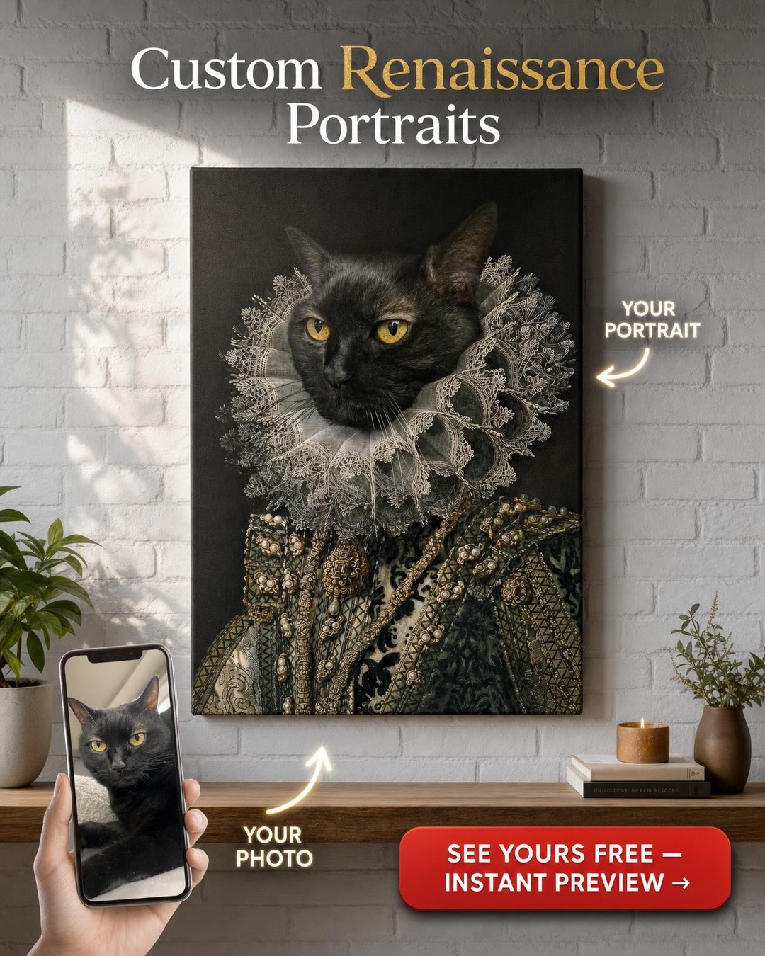 Custom Portrait from Photo | Personalized Canvas Gift