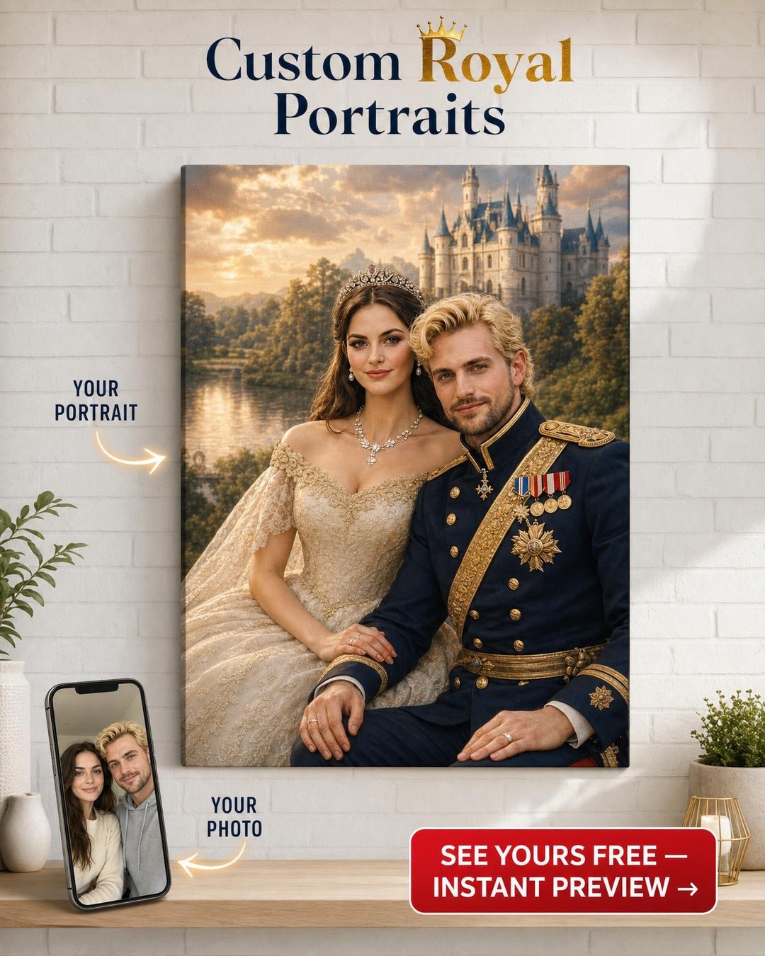 Become Royal in Custom Castle Canvas