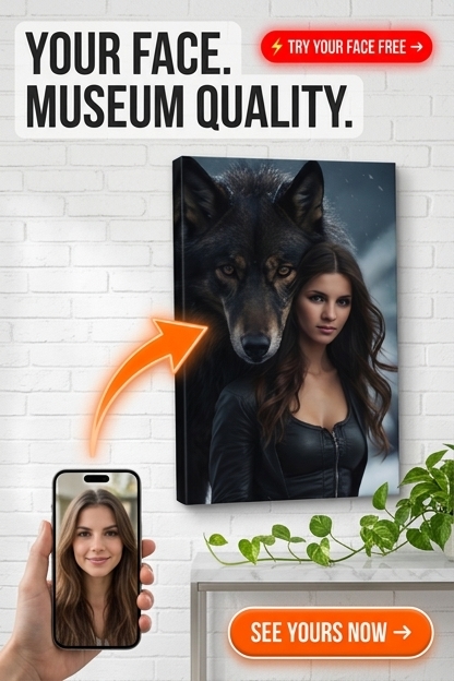 Fantasy Custom Portrait - Personalized Gift | Premium Canvas Portraits