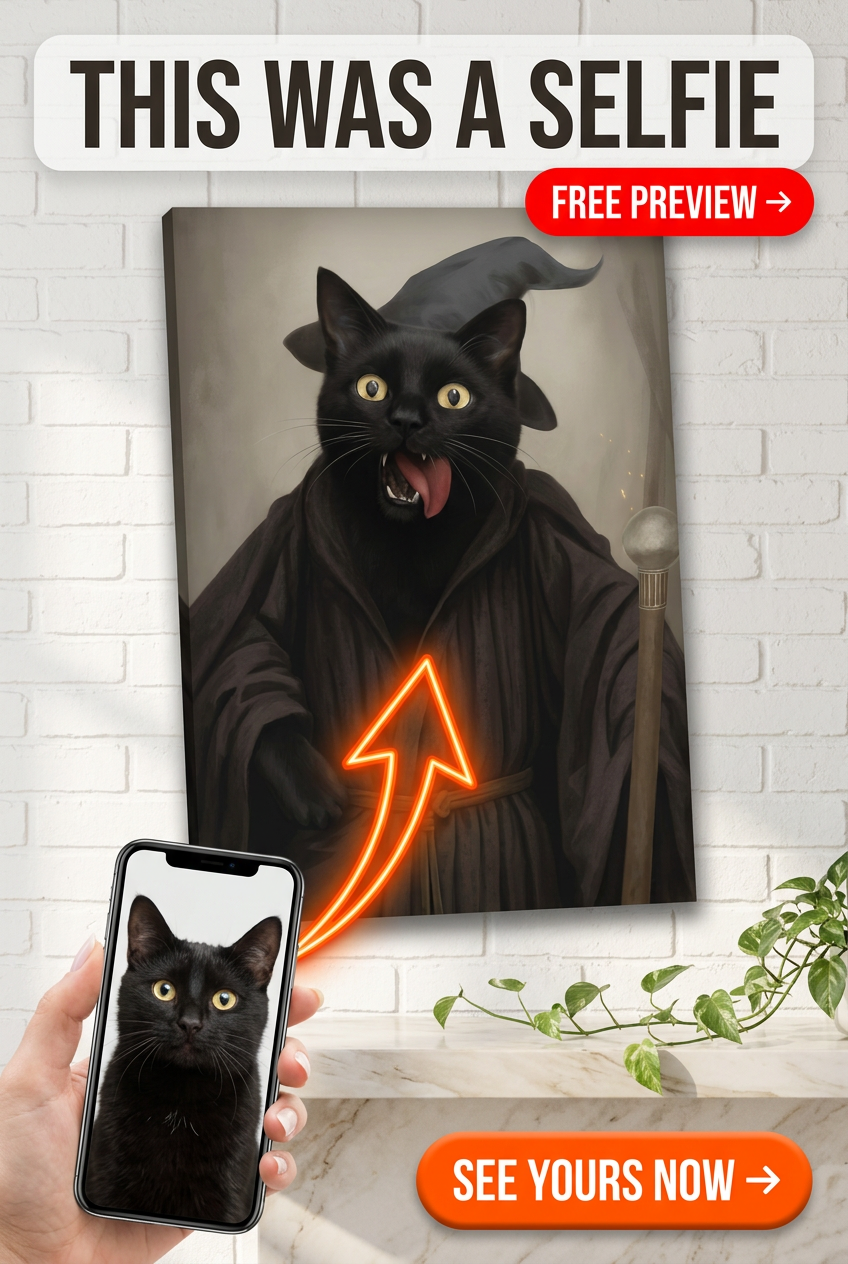 Magical Wizard Custom Portrait - Personalized Canvas | Premium Canvas Portraits