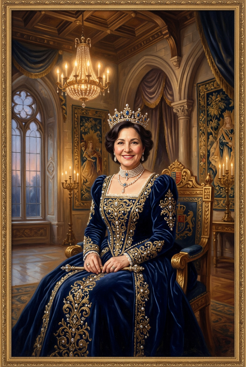The Royal Keepsake Portrait - Best Anniversary Gift Ideas 2026 | Personalized & Unique Presents - PortraitGift