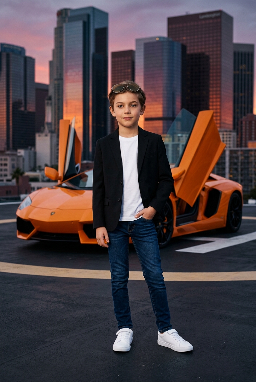 Supercar VIP Custom Portrait - Truly Unique Gift Ideas for 2026 | One-of-a-Kind Personal Gifts - PortraitGift