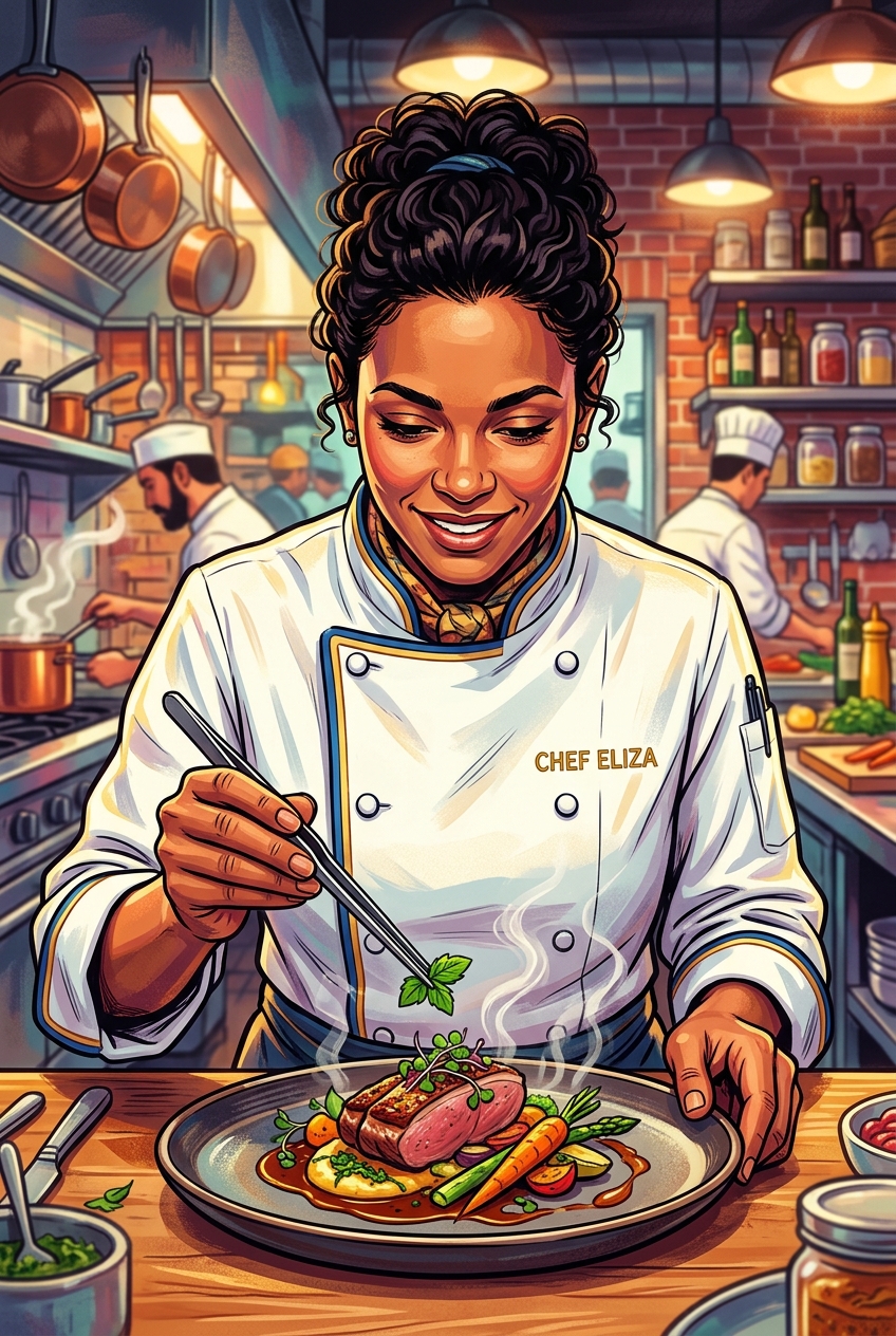 Master Chef Culinary Artist Custom Portrait - Last-Minute Gift Ideas That Don’t Look Last-Minute (2026) - PortraitGift