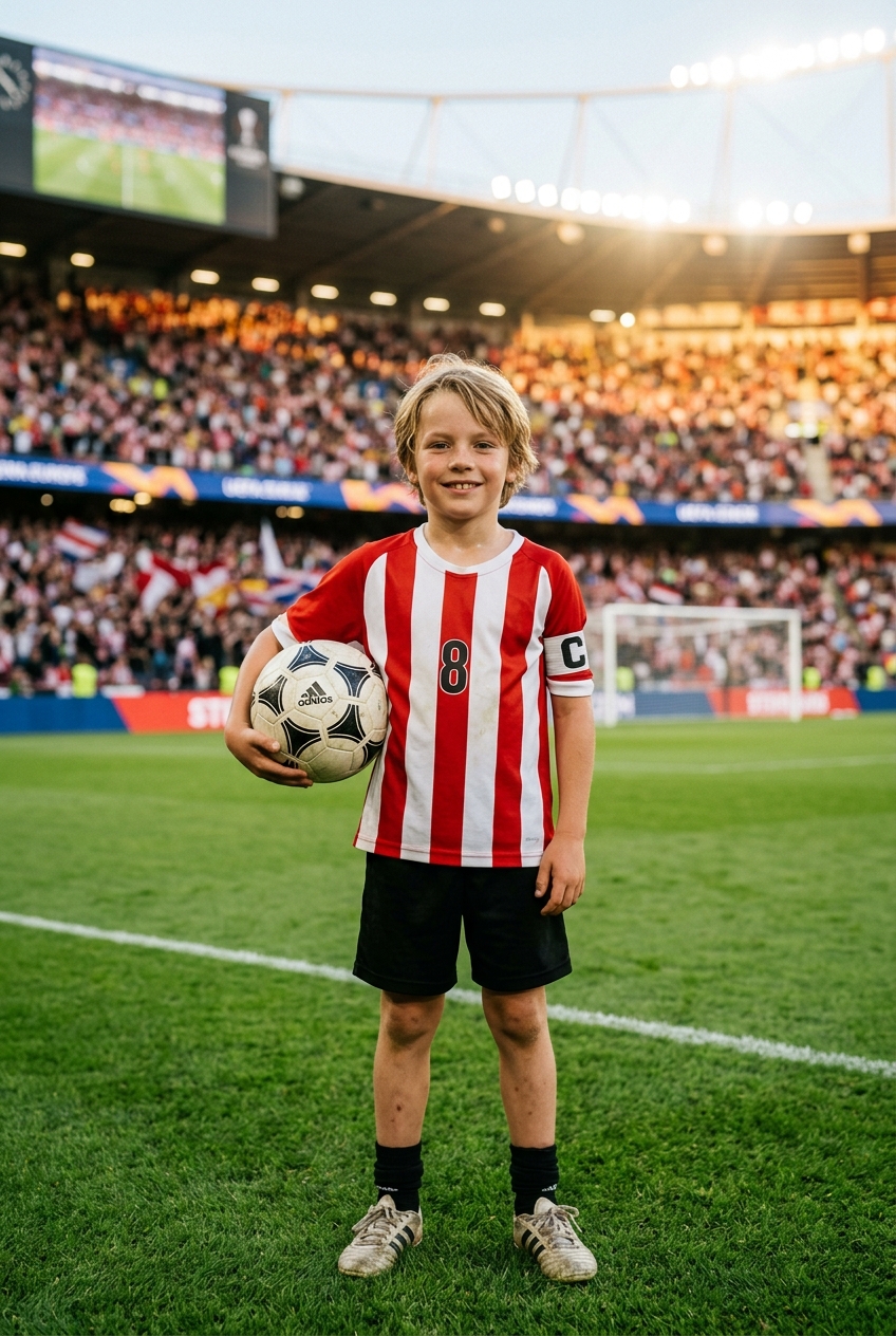 Soccer Champion Kids Portrait - Truly Unique Gift Ideas for 2026: One-of-a-Kind Creative Personalized Gifts - PortraitGift