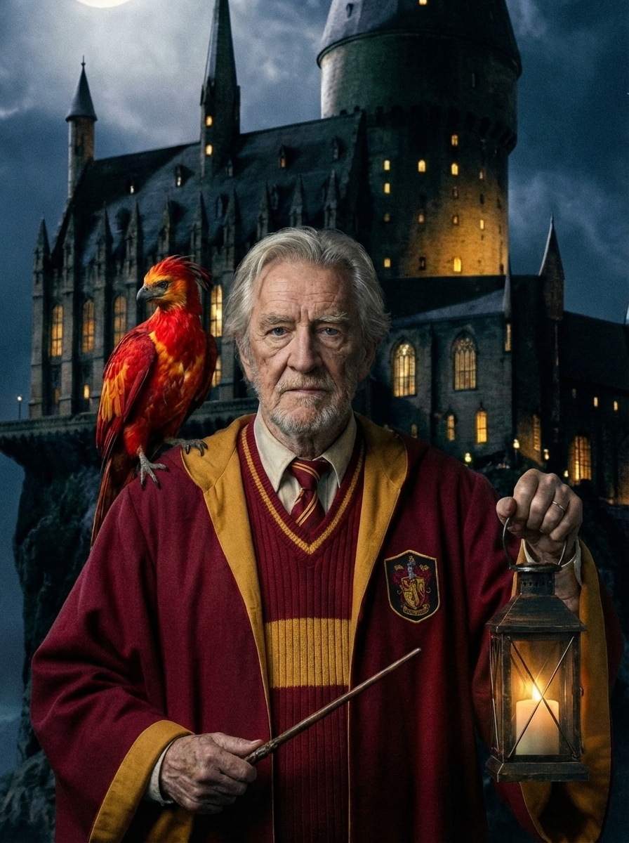 Magical School Portrait - Custom Canvas | Premium Canvas Portraits